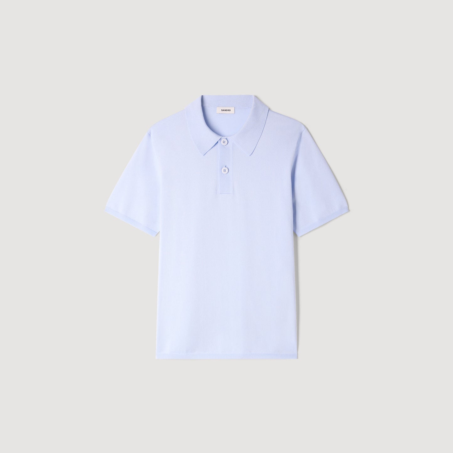 Polo de manga corta de punto