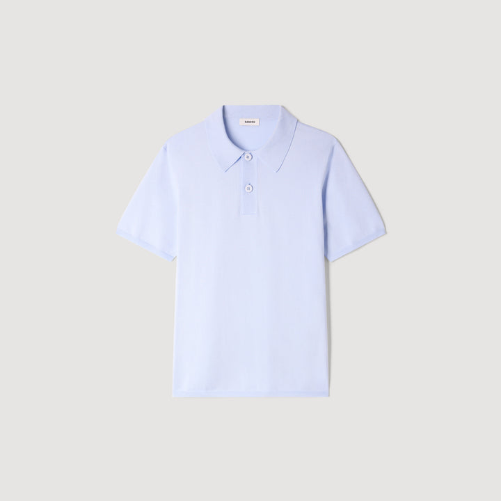 Polo de manga corta de punto