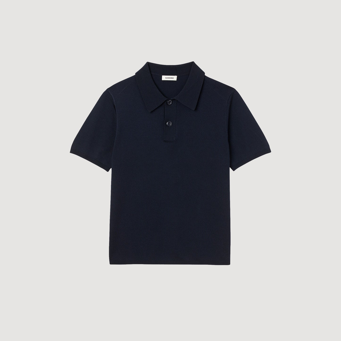 Polo de manga corta de punto