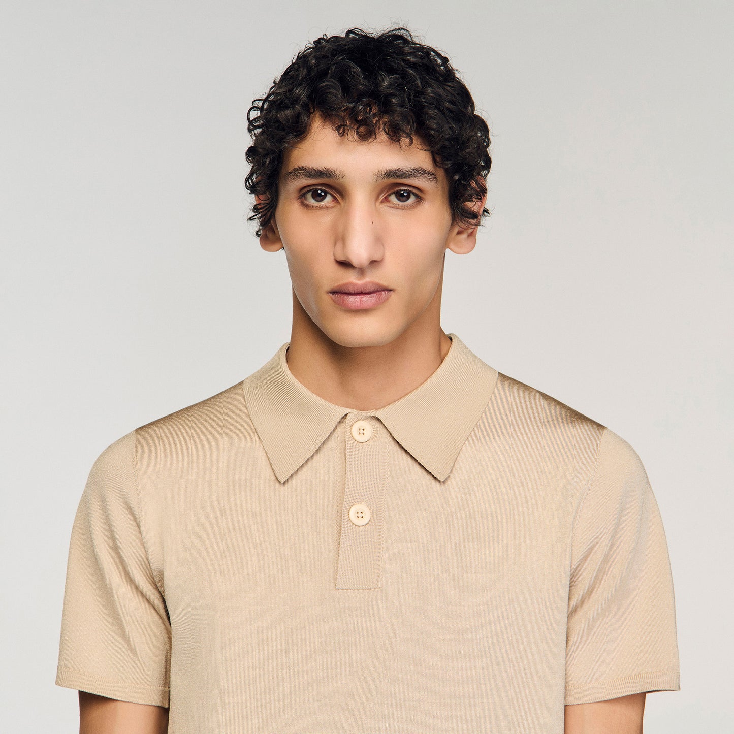 Polo de manga corta de punto