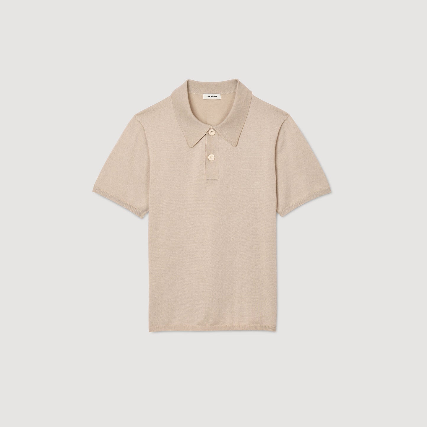 Polo de manga corta de punto