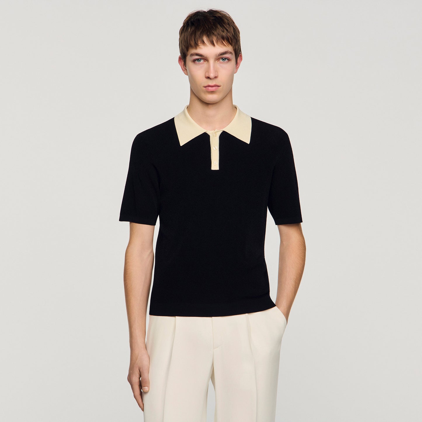 Polo bicolor