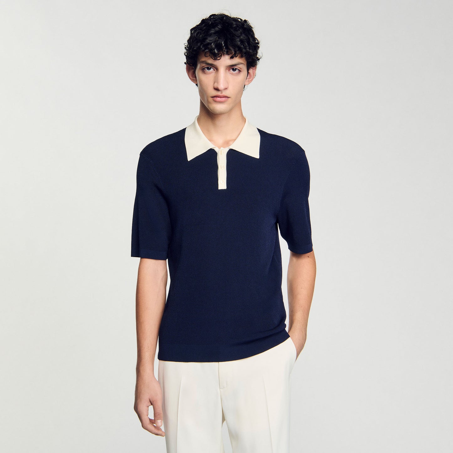 Polo bicolor