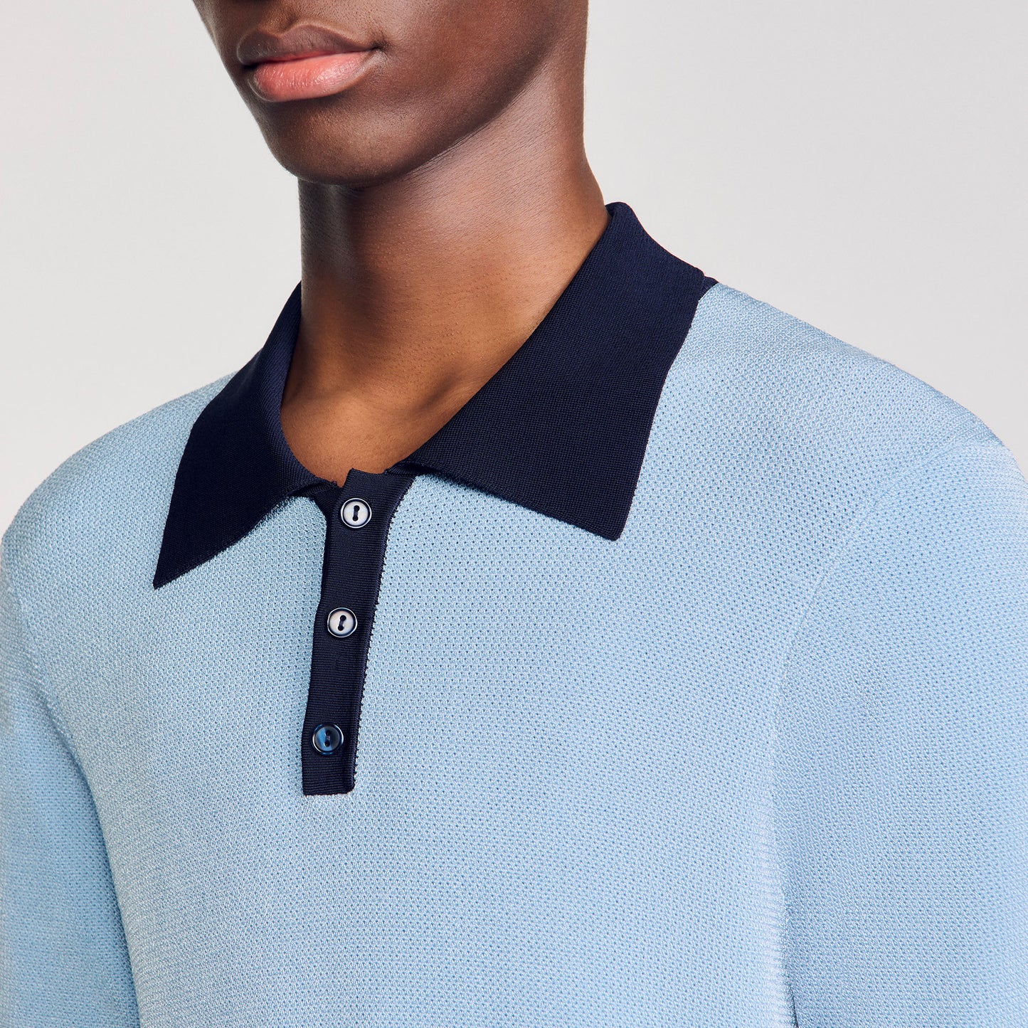 Polo bicolor