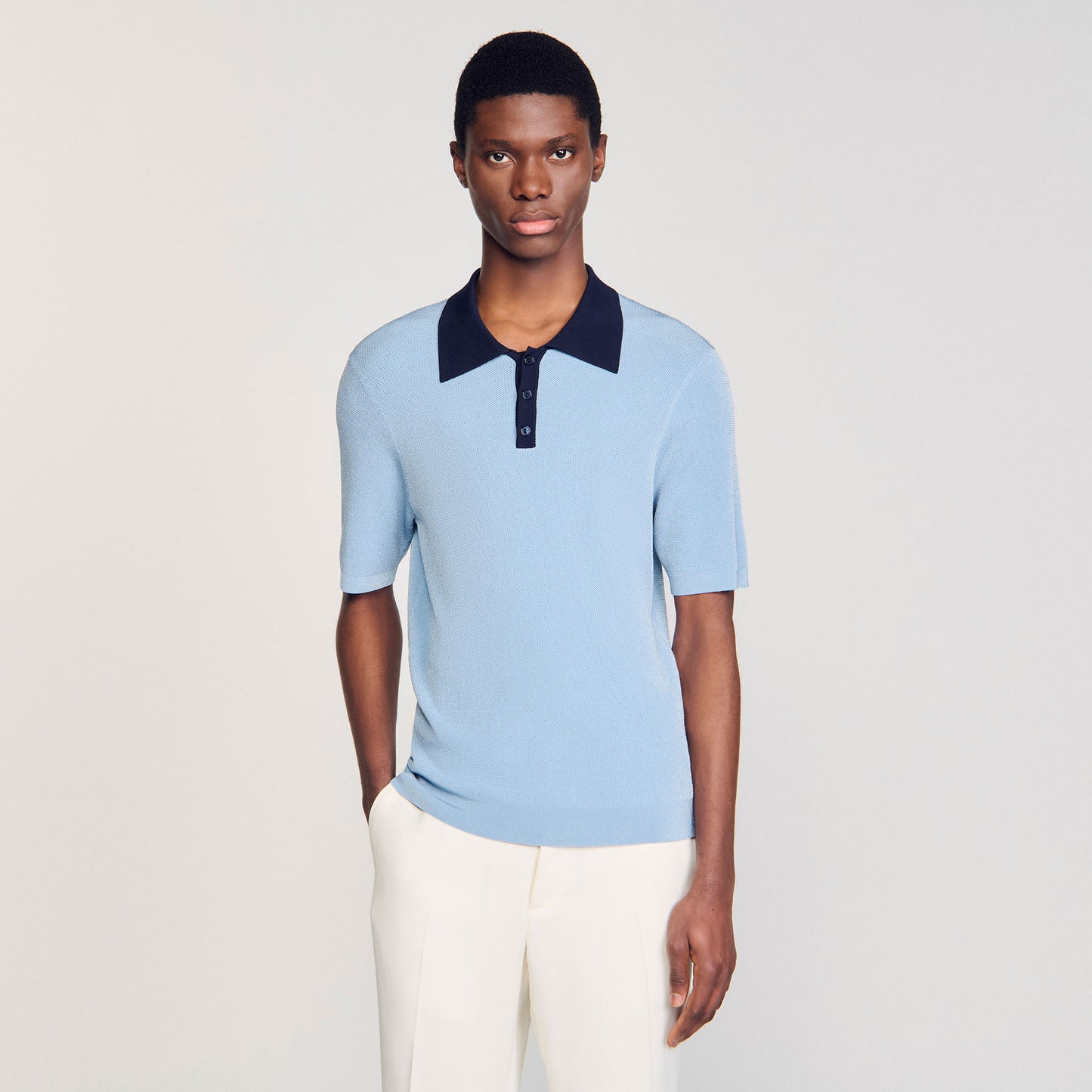 Polo bicolor