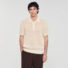 Polo de algodón con cuello polo