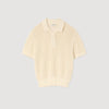 Polo de algodón con cuello polo