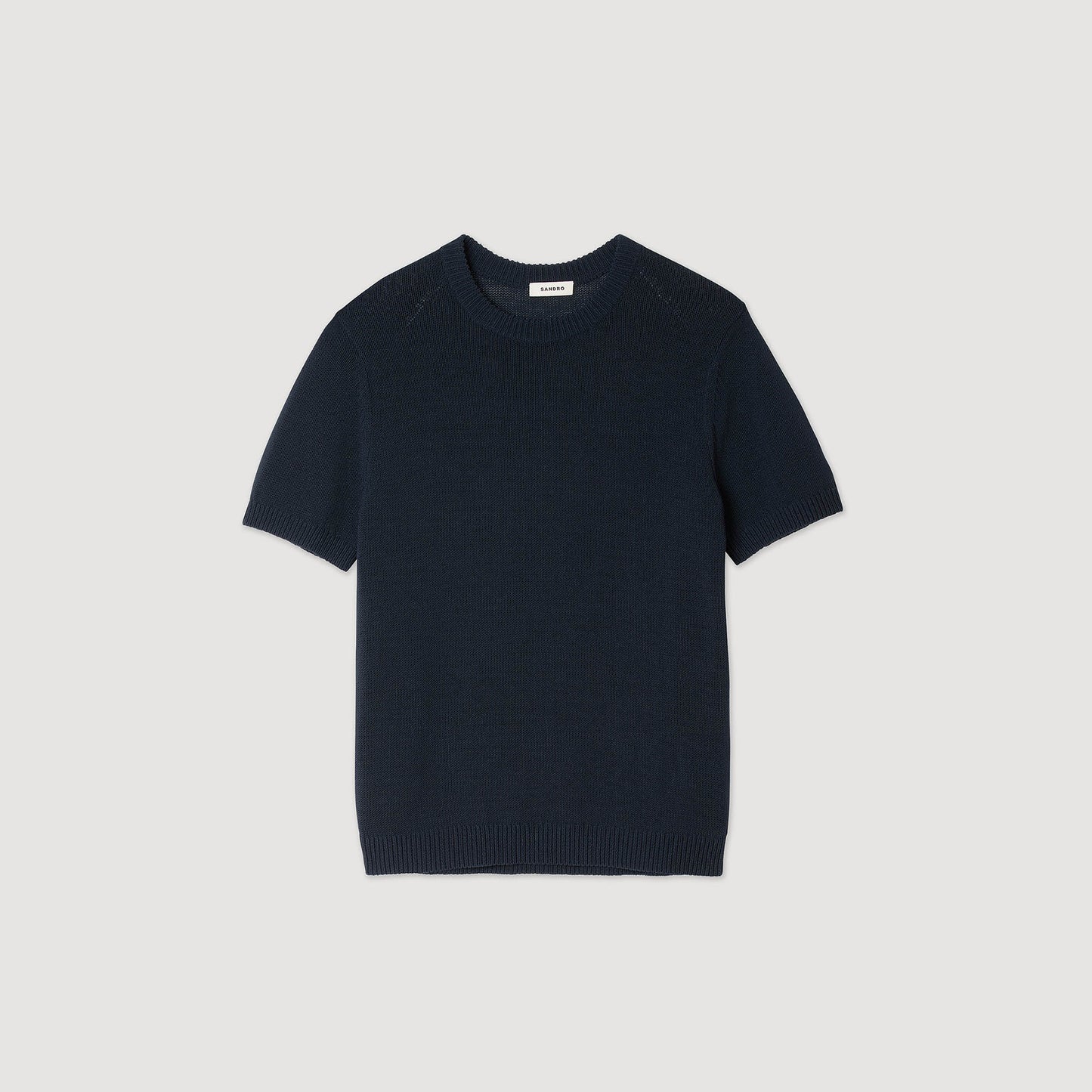 Camiseta de punto fino