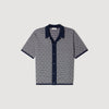 Camisa jacquard Square Cross