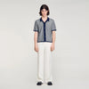Camisa jacquard Square Cross