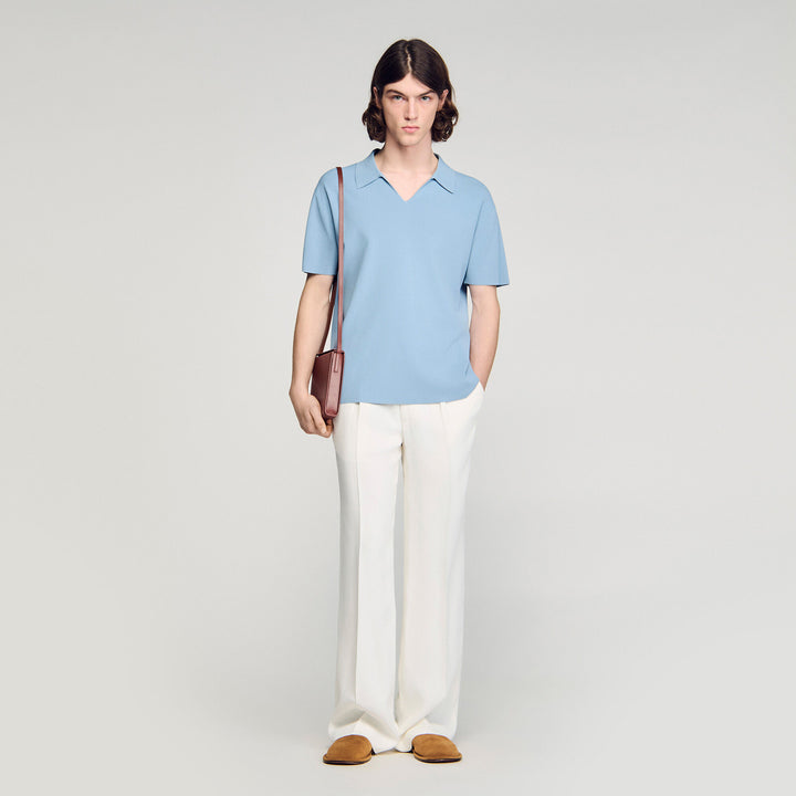 Polo de punto stretch