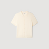 Camisa efecto calado