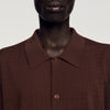 Camisa efecto calado