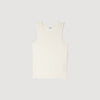 Top de punto cuello redondo