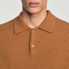 Polo de lana de canalé
