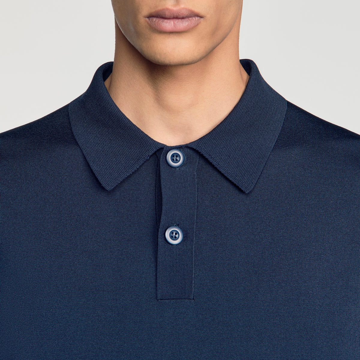 Polo de manga larga