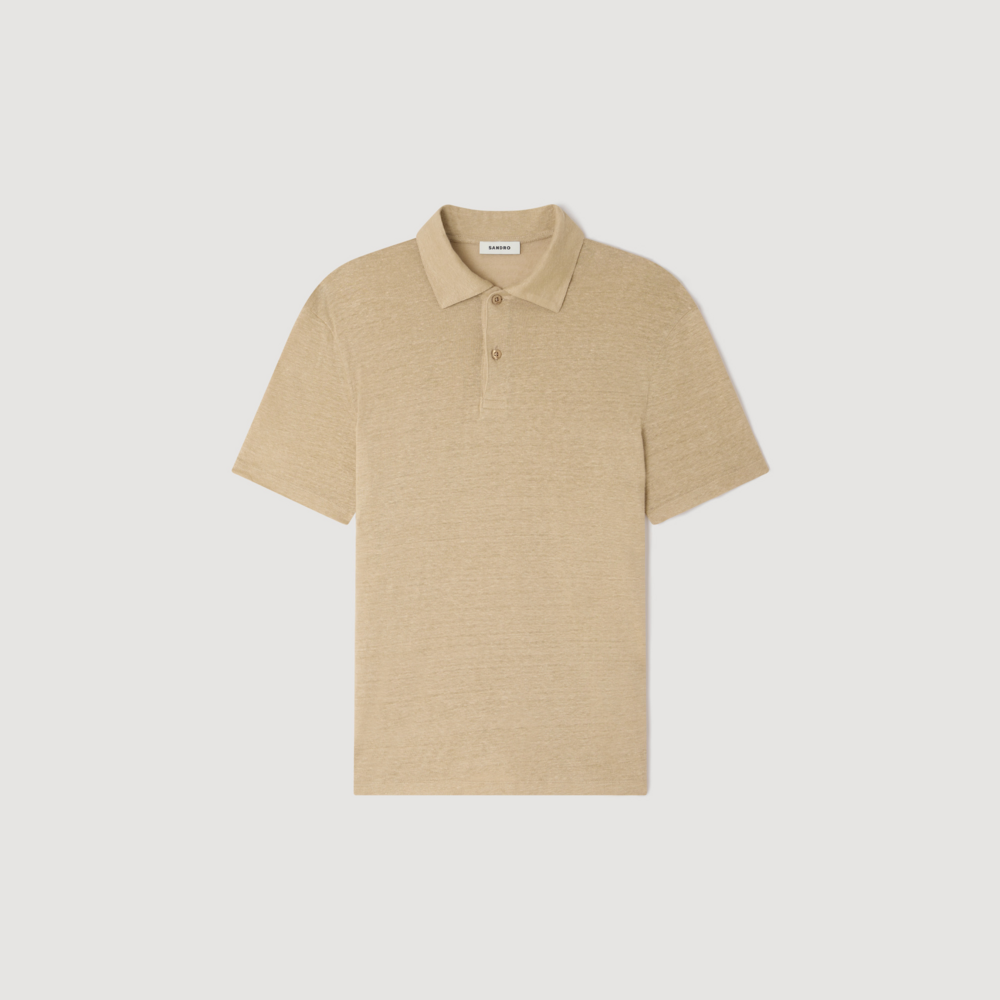 Polo de lino