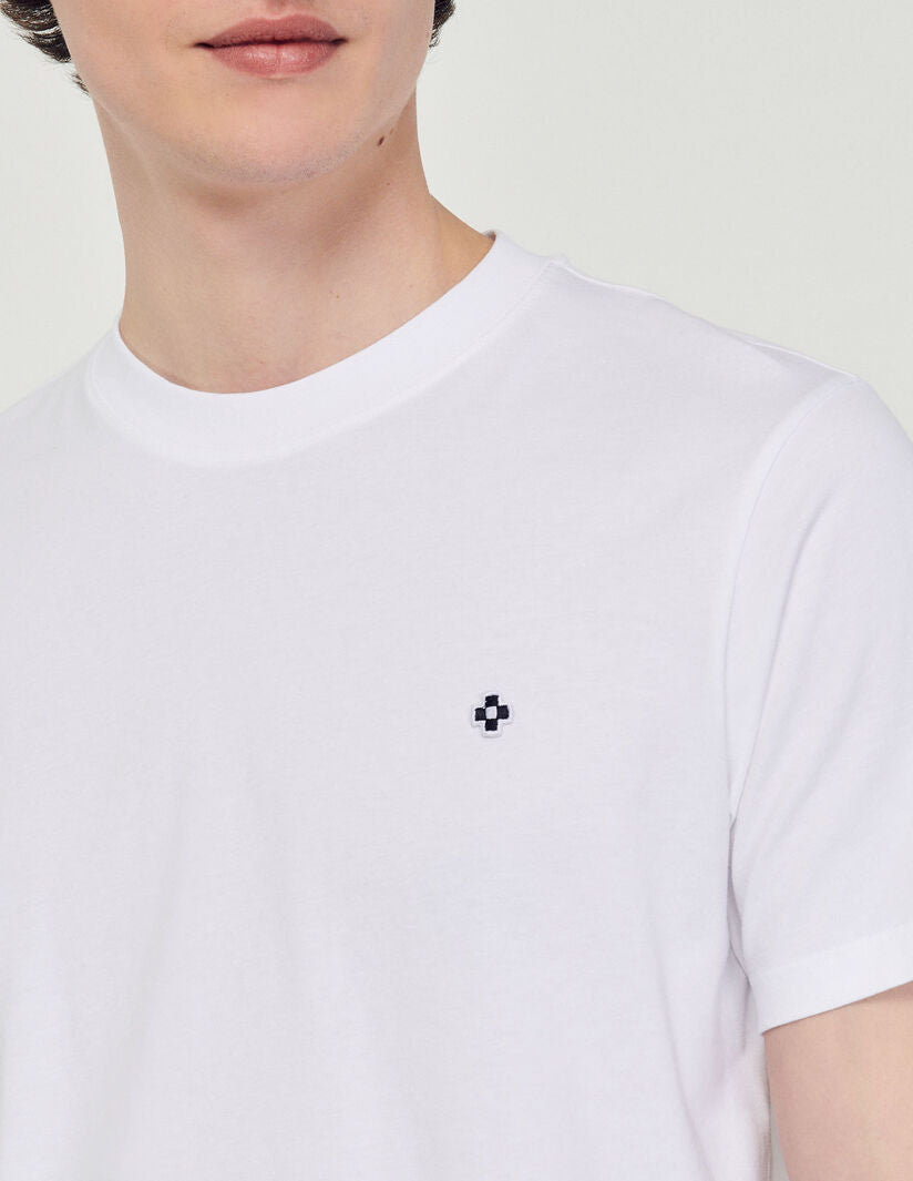 Camiseta con parche Square Cross