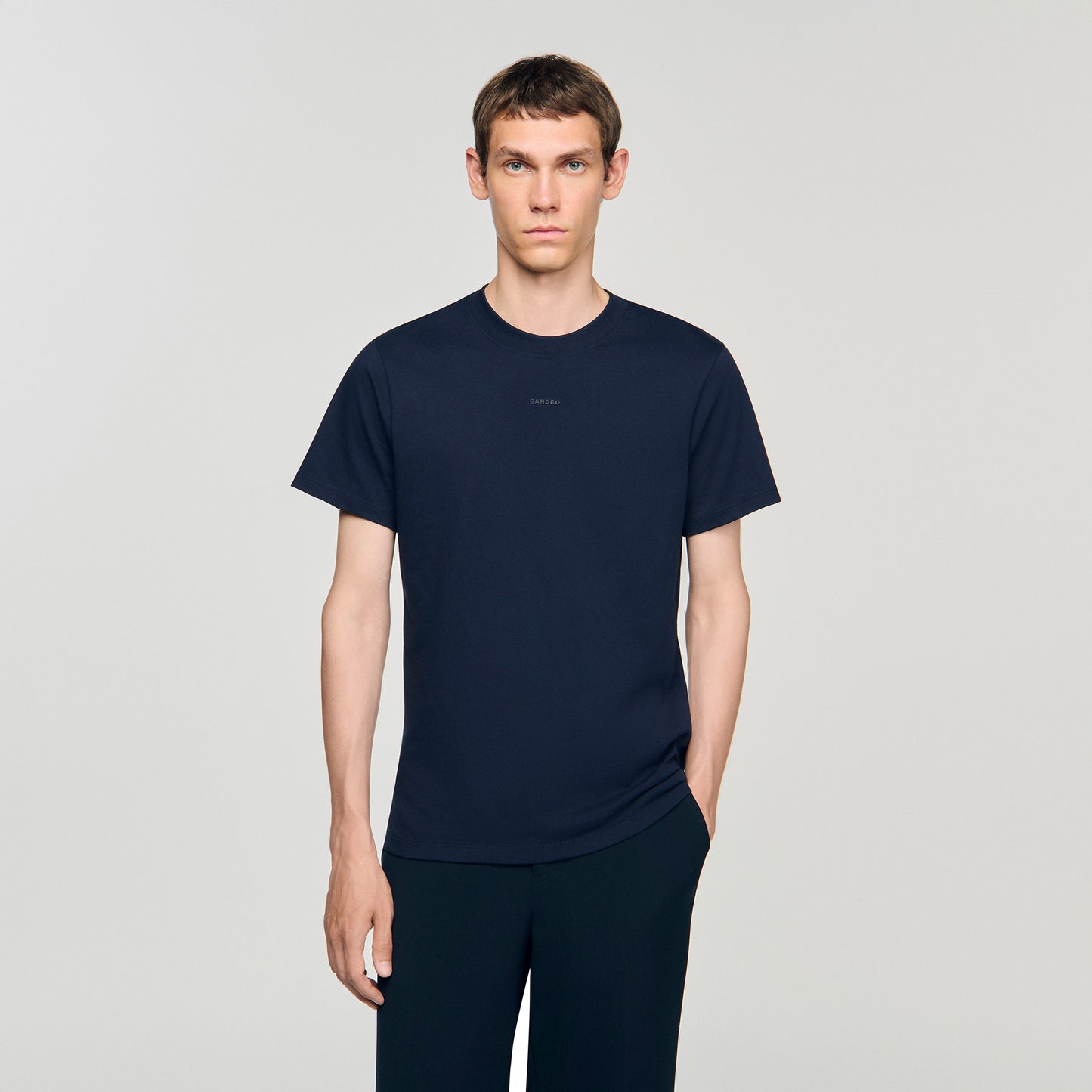Camiseta de algodón con logotipo