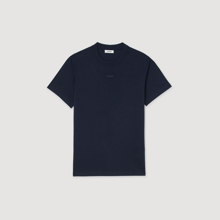 Camiseta de algodón con logotipo