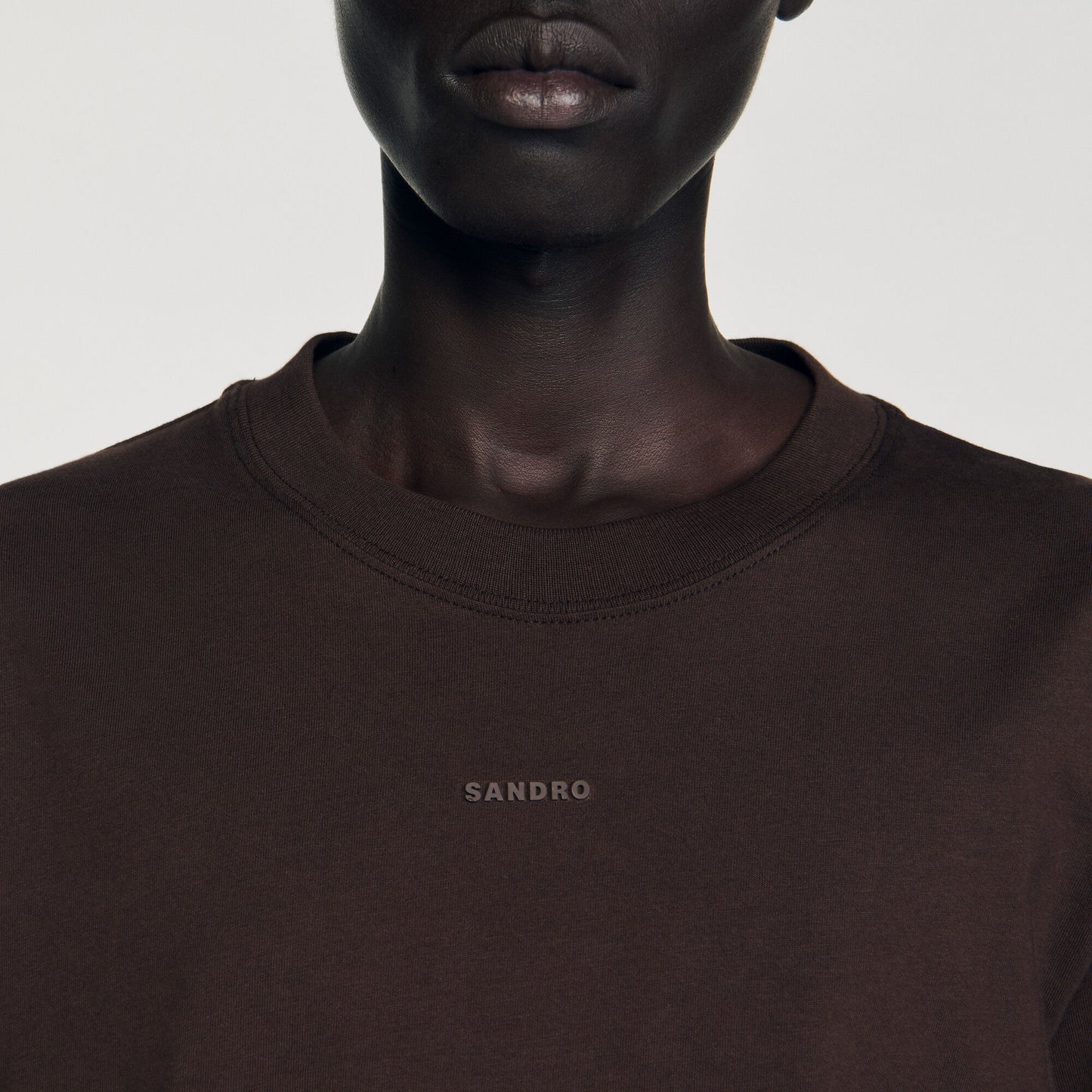 Camiseta de algodón con logotipo
