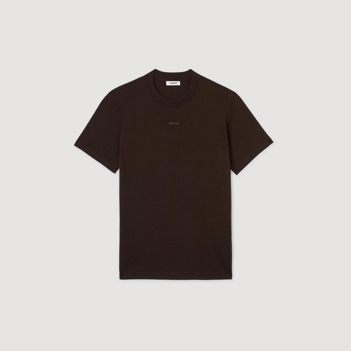 Camiseta de algodón con logotipo