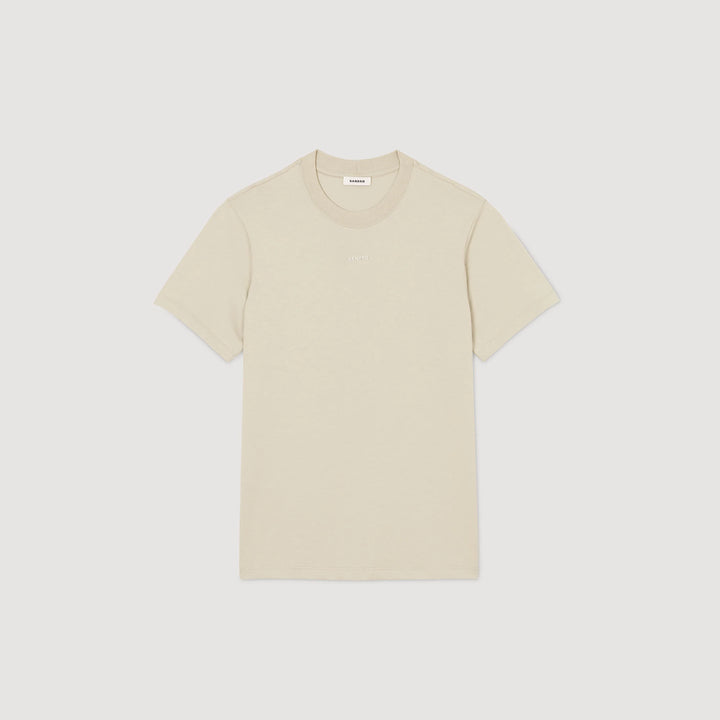 Camiseta de algodón con logotipo
