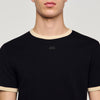 Camiseta bicolor con parche