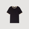 Camiseta bicolor con parche