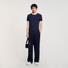 Camiseta bicolor con parche