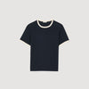 Camiseta bicolor con parche