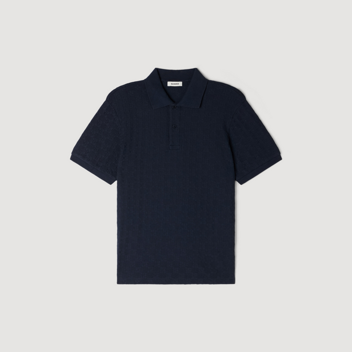 Polo jacquard Square Cross