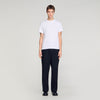 Camiseta con parche doble S
