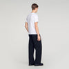 Camiseta con parche doble S