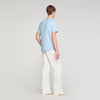 Camiseta con parche doble S
