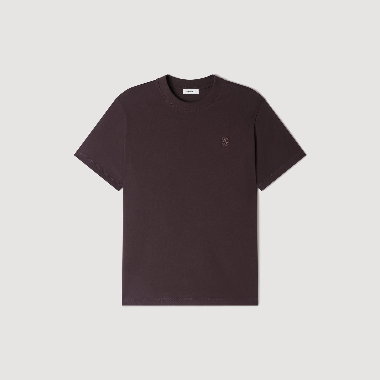 Camiseta de algodón con logo