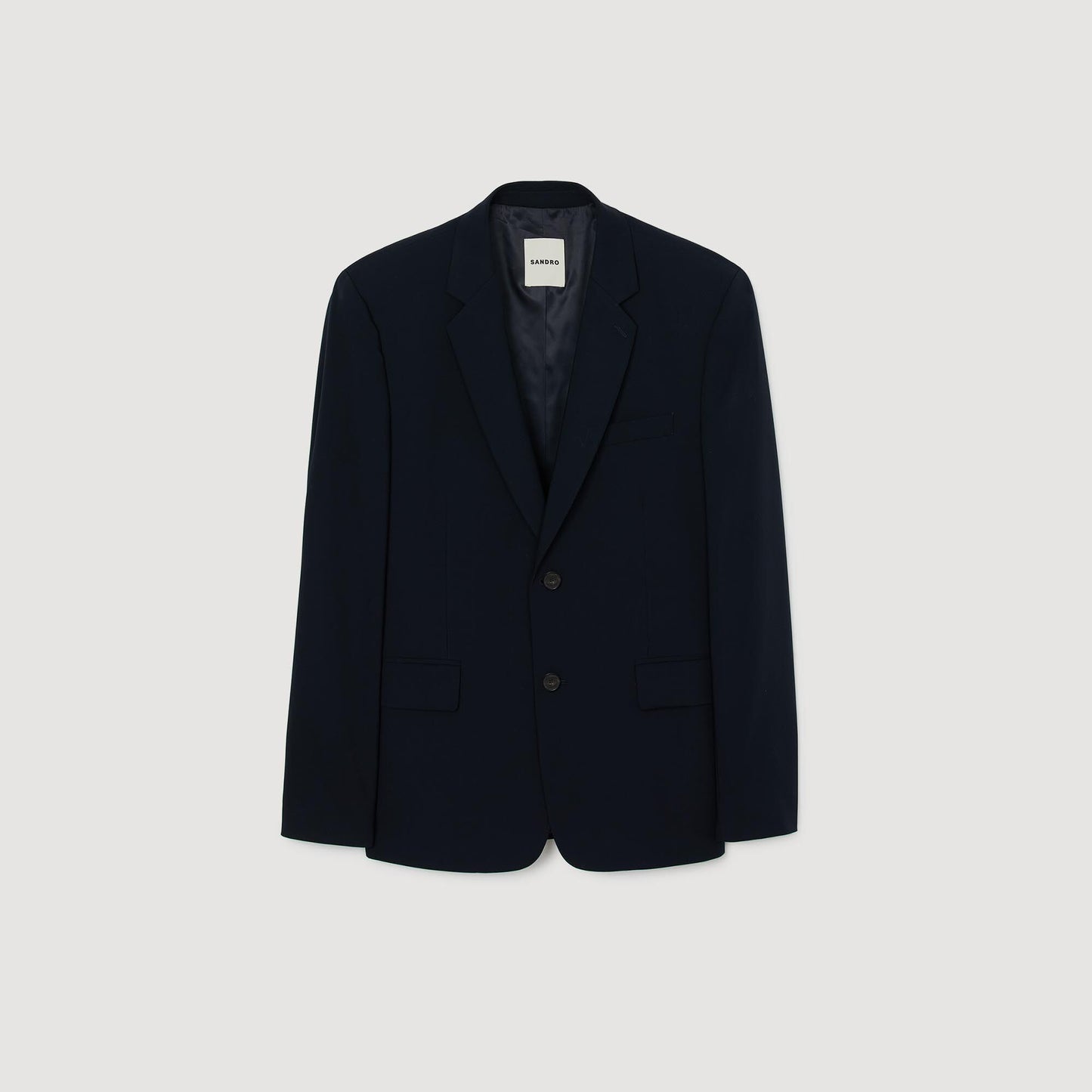 Chaqueta de traje de lana