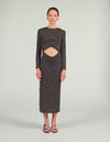 Vestido con rombo