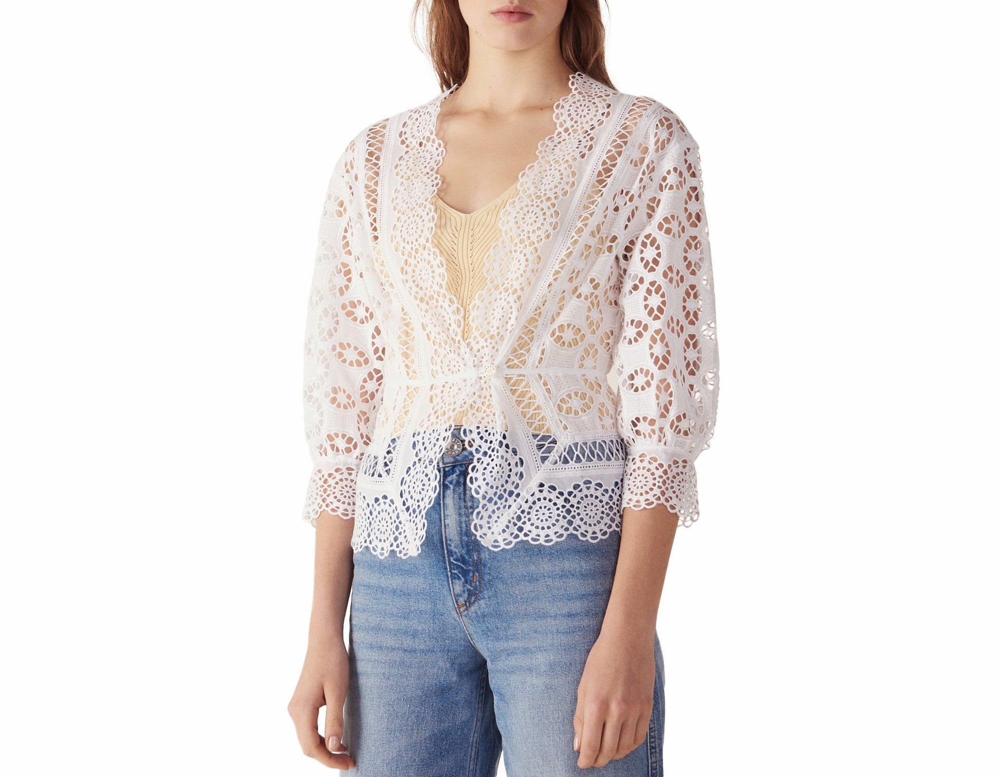Sandro | Blusa Paula Blanco