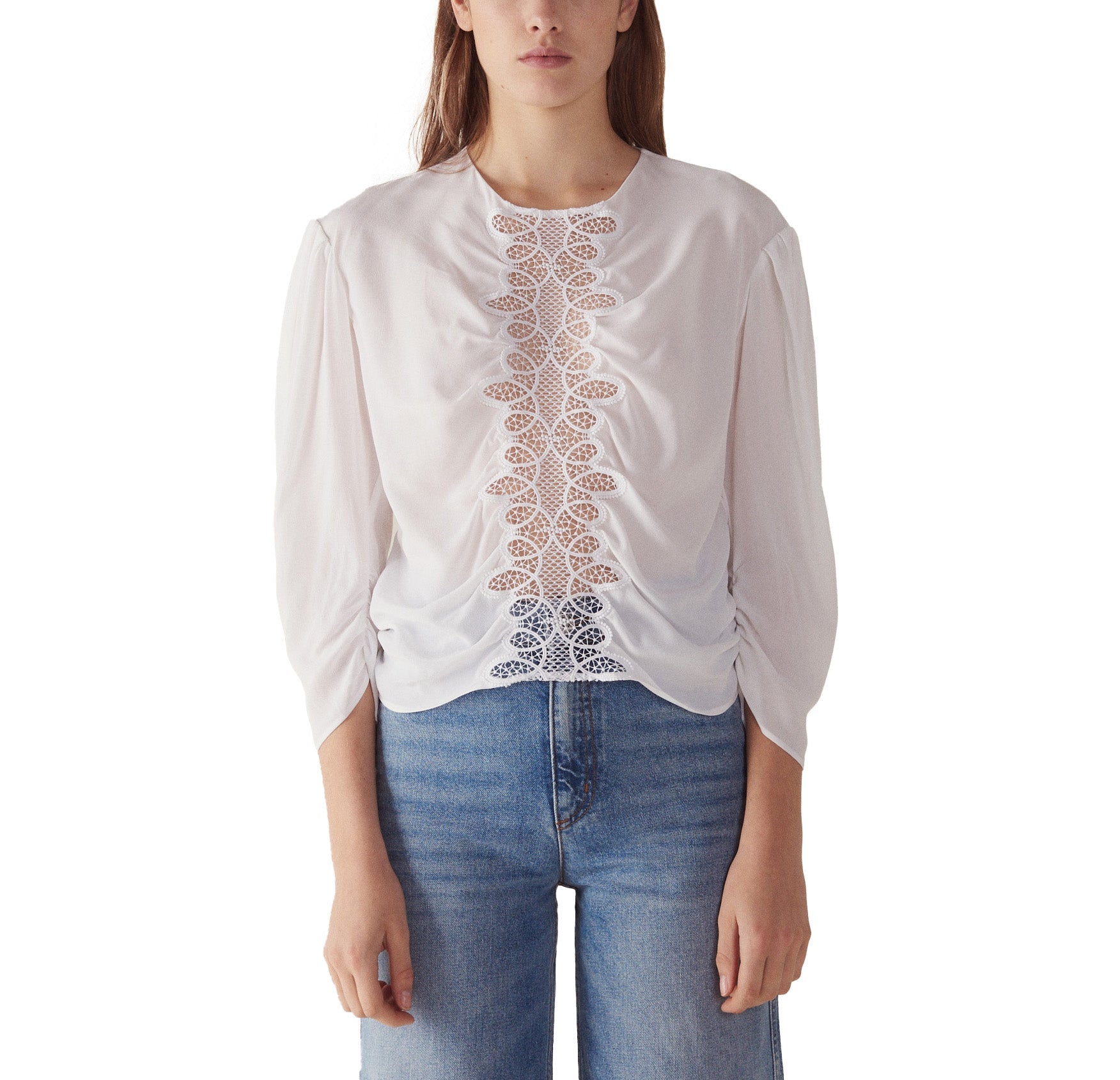 Sandro | Blusa Antonin Blanco