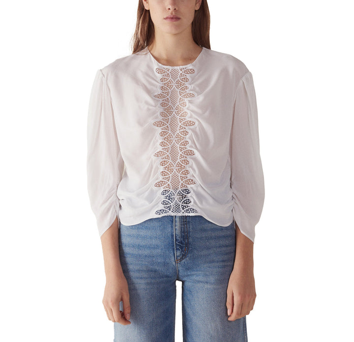 Sandro | Blusa Antonin Blanco