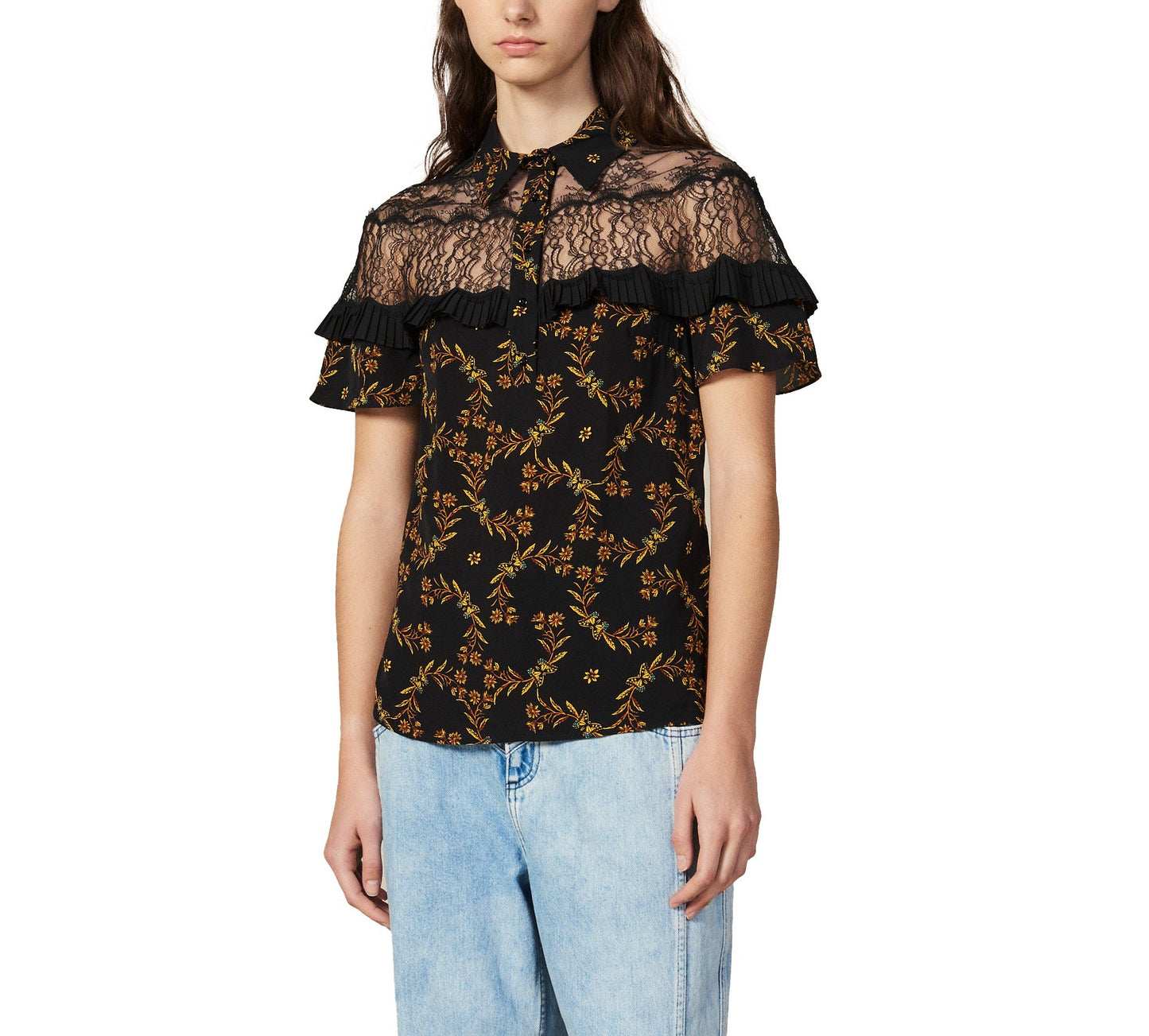 Sandro | Blusa Joan Negro