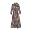 Vestido Vilna Beige Con Color
