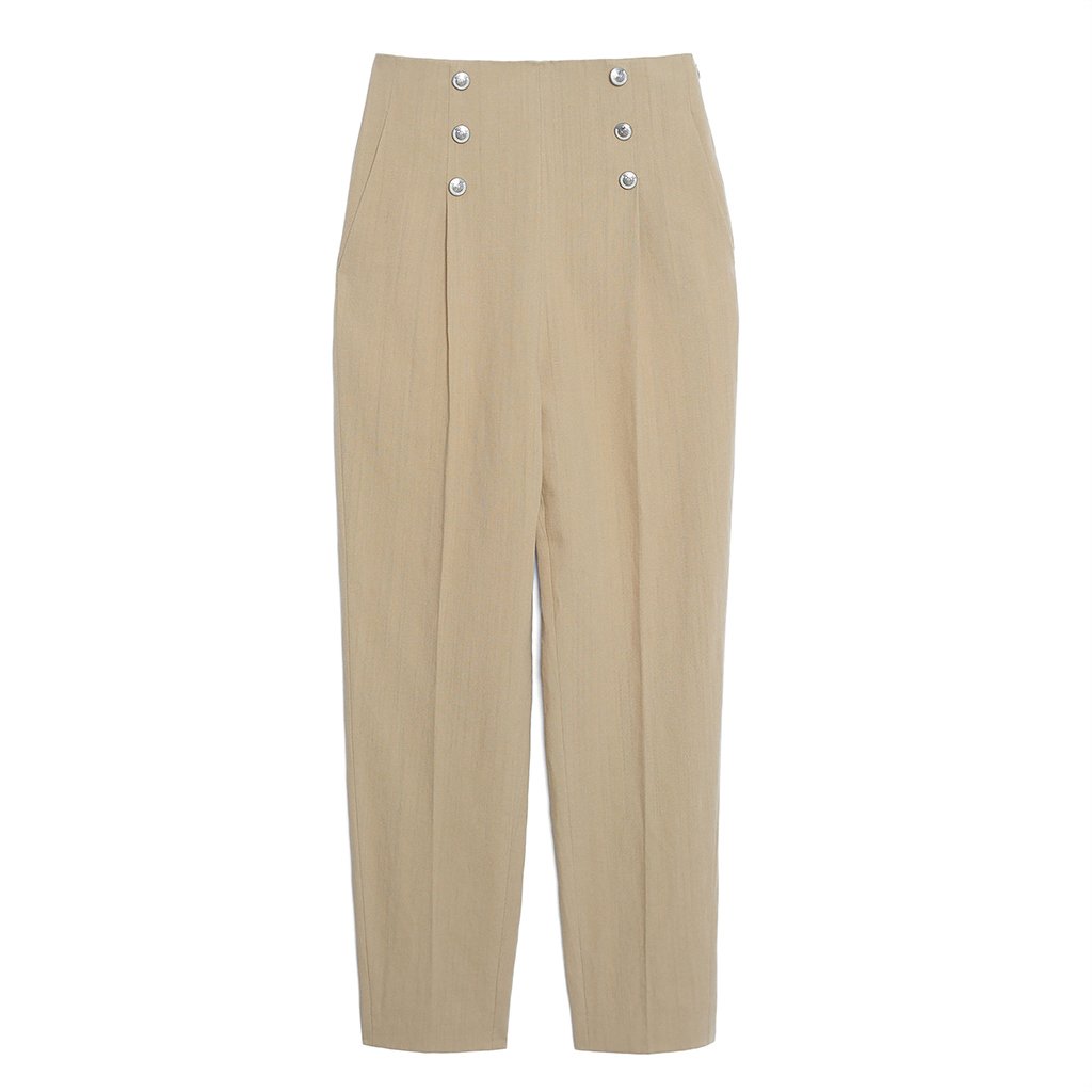 Sandro | Pantalón Parisale Camello