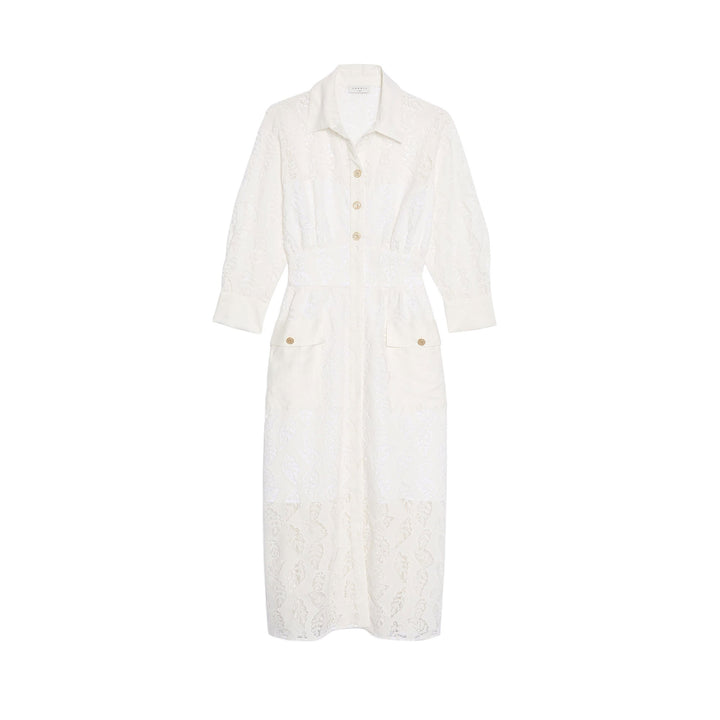 Sandro | Vestido Zenali Blanco
