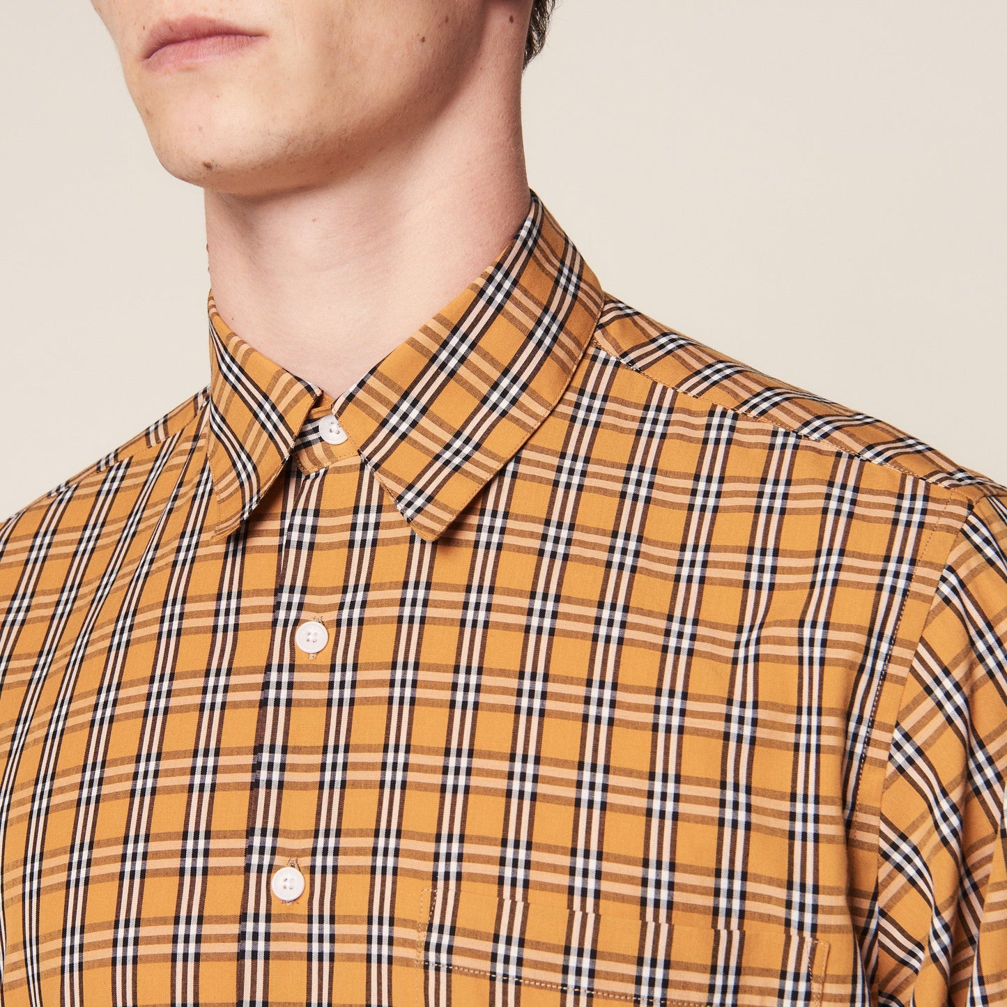 Camisa Leeds Beige