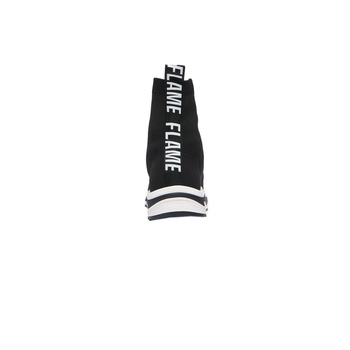 Sneakers Flame Socks Negro