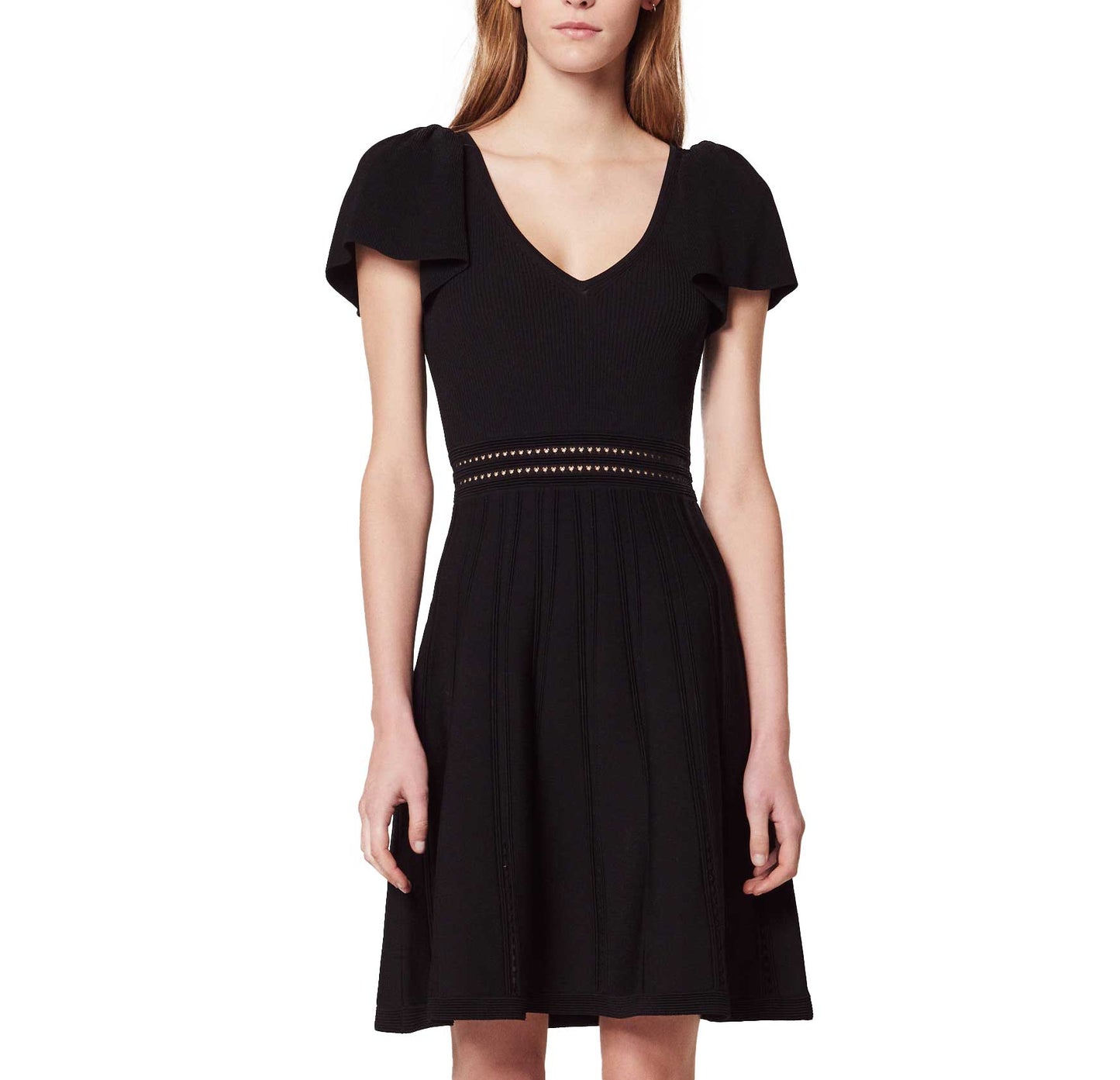 Sandro | Vestido Edwin Negro