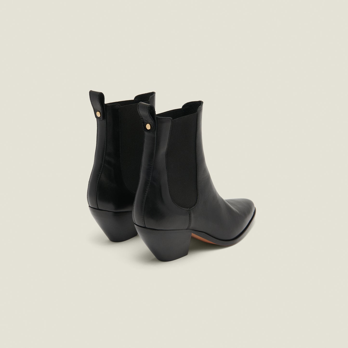 Botas estilo cowboy con elástco Raph