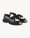 Mocasines de piel con suela gruesa